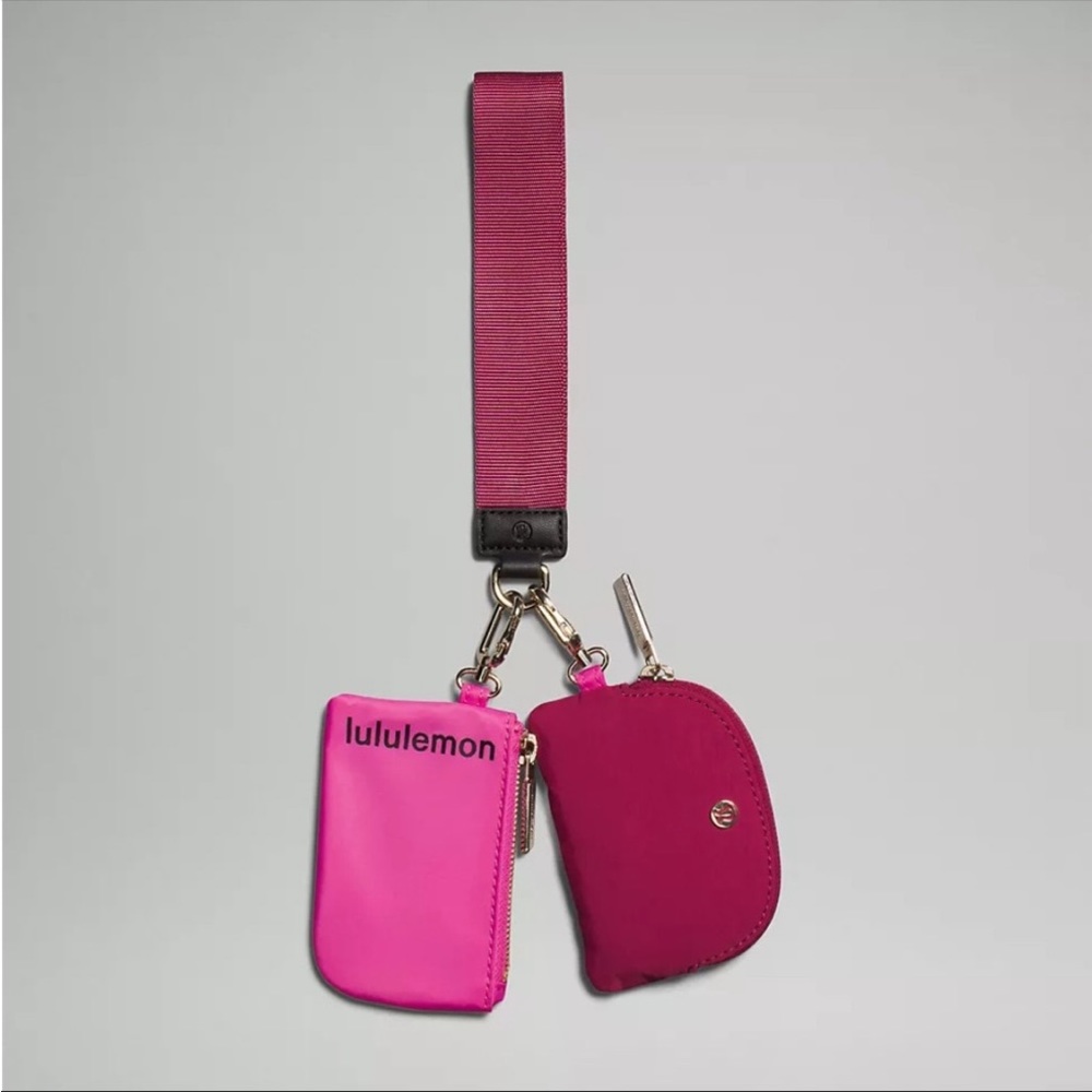NEW LULULEMON Dual Pouch Wristlet - Picture 8 of 15